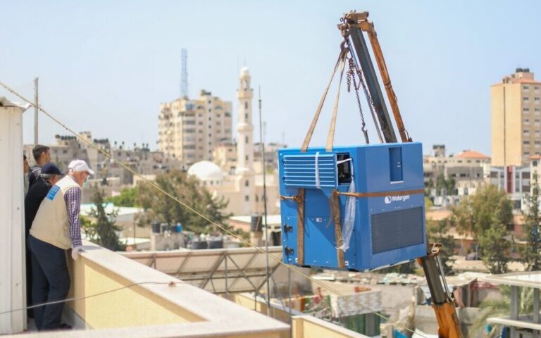 L'israélien Watergen fournit des unités "d'eau à partir de l'air" à un établissement médical en Syrie