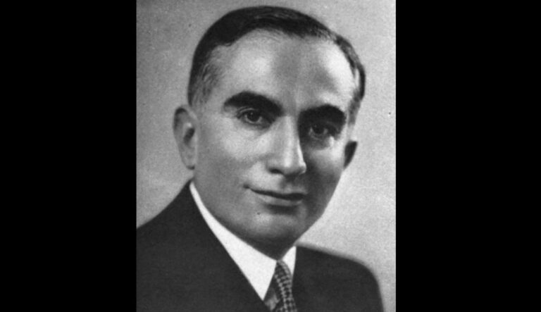 Black-and-white photo of US Rep Michael Edelstein