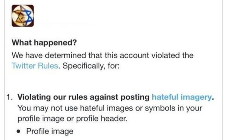 Le snafu Star of David de Twitter pourrait être lié à la répression de la plateforme contre QAnon