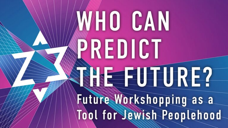 Z3 présente : qui peut prédire l'avenir ?  L'atelier du futur comme outil pour le peuple juif