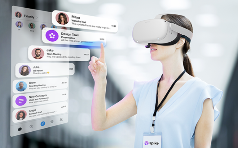 La start-up israélienne Spike s'associe à la nouvelle marque Meta et lance une application de messagerie VR
