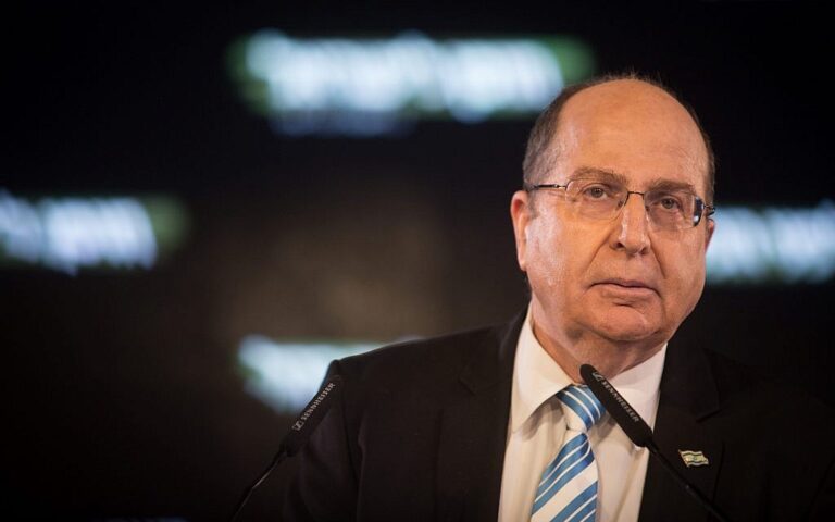 L'ancien ministre de la Défense Moshe Ya'alon à la tête d'une société de capital-risque israélienne basée aux EAU