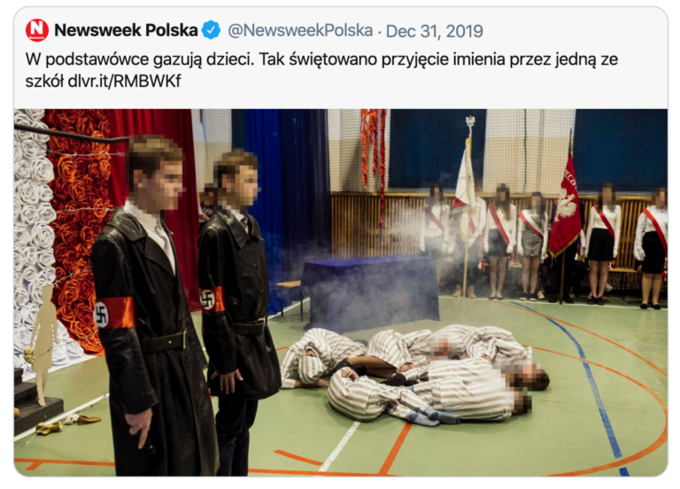 Le musée d'Auschwitz condamne la reconstitution par une école polonaise de la chambre à gaz nazie
