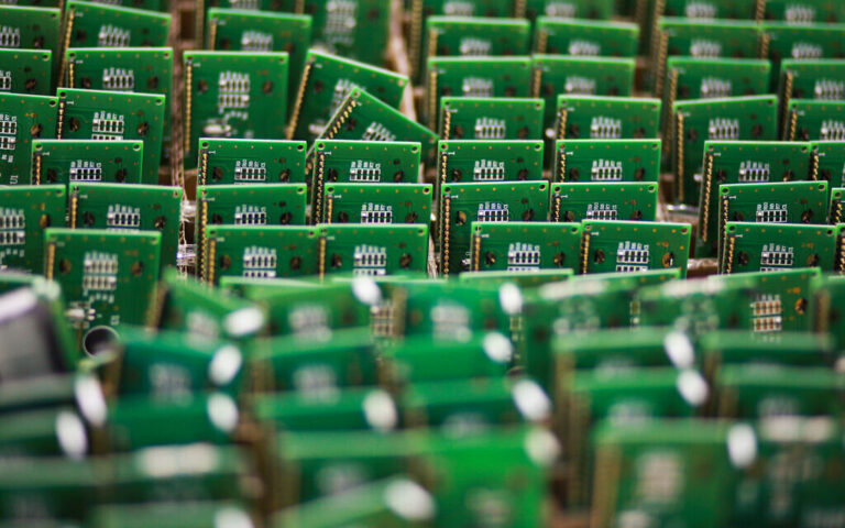 Illustrative image of semiconductur chips (venuestock; iStock by Getty Images)