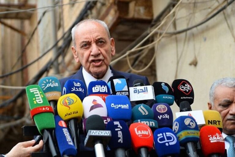 Le président du Parlement libanais raconte une blague antisémite sur l'argent
