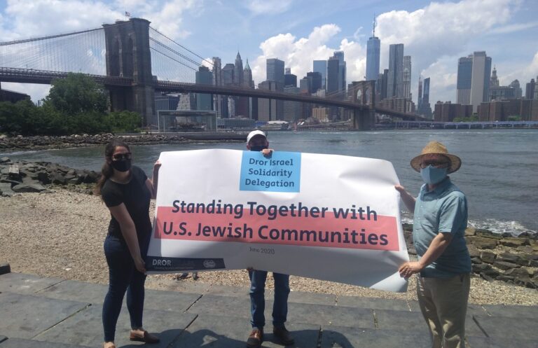 J'ai organisé une mission de solidarité d'Israël à New York pendant la pandémie.  C'est ce que j'ai entendu.