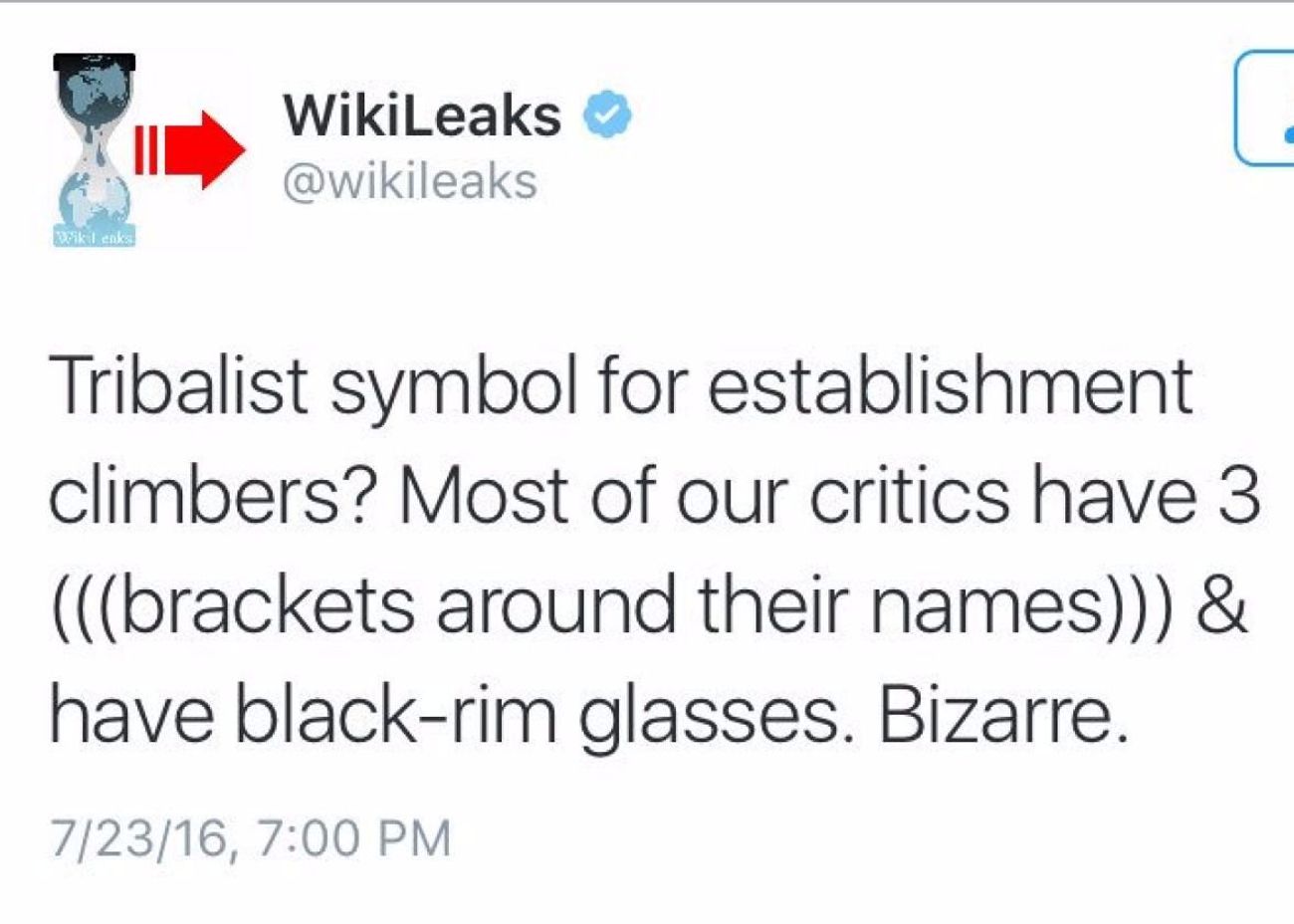Un activiste publie des DM de Wikileaks, y compris des messages antisémites