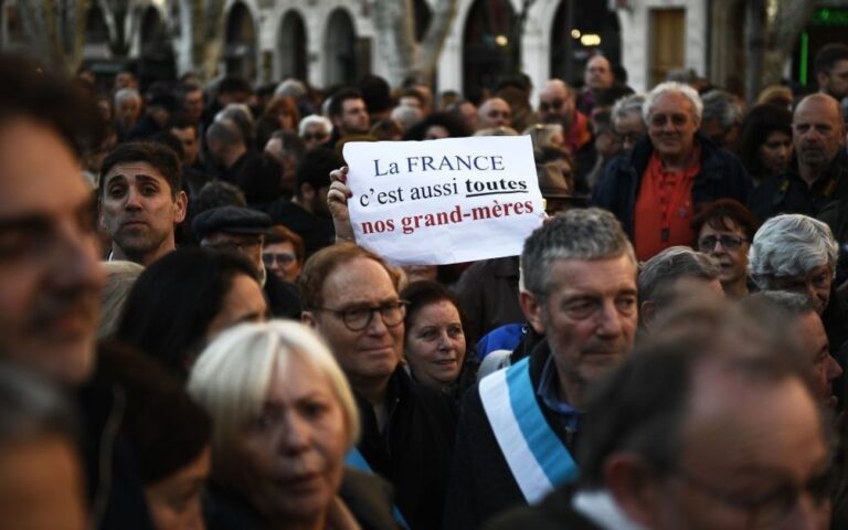 10 000 mars à Paris pour commémorer le survivant de l'Holocauste tué