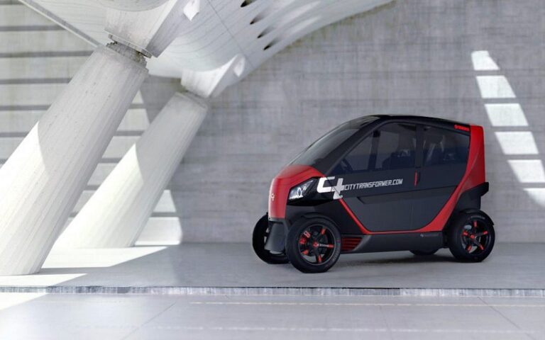 L'incroyable voiture qui rétrécit d'Israël se dirige vers la Bourse de Tel Aviv