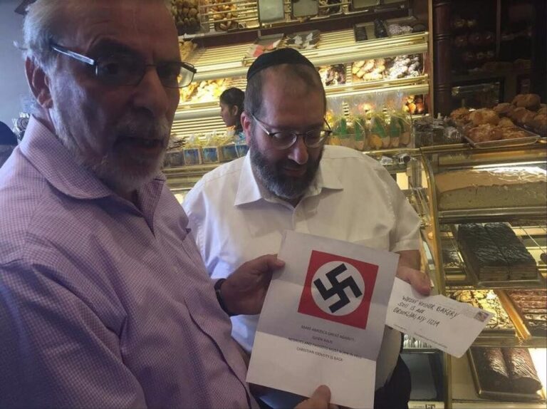 Brooklyn Kosher Bakery reçoit de la propagande nazie par courrier