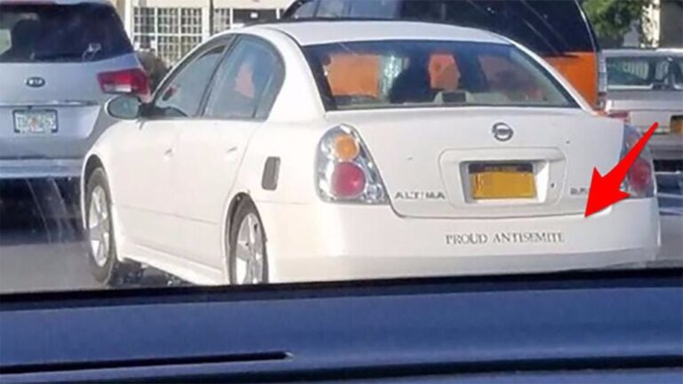 « Fier antisémite » : un conducteur de New York se vante d'un autocollant pour pare-chocs