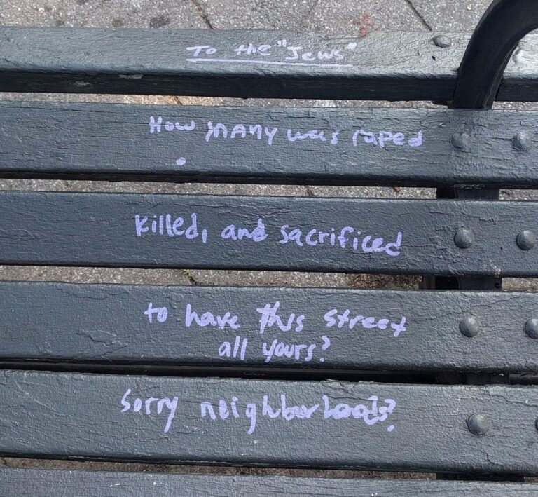 Les hauteurs de la couronne hassidique frappées par le vandalisme des "sales juifs"