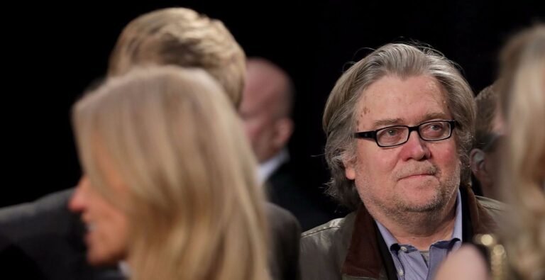 Steve Bannon ne se présente pas au dîner ZOA suite aux protestations