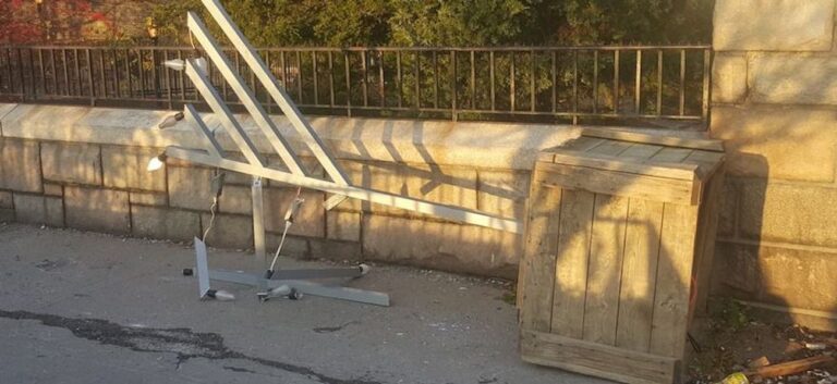 Cérémonie de réallumage pour la menorah vandalisée de New York