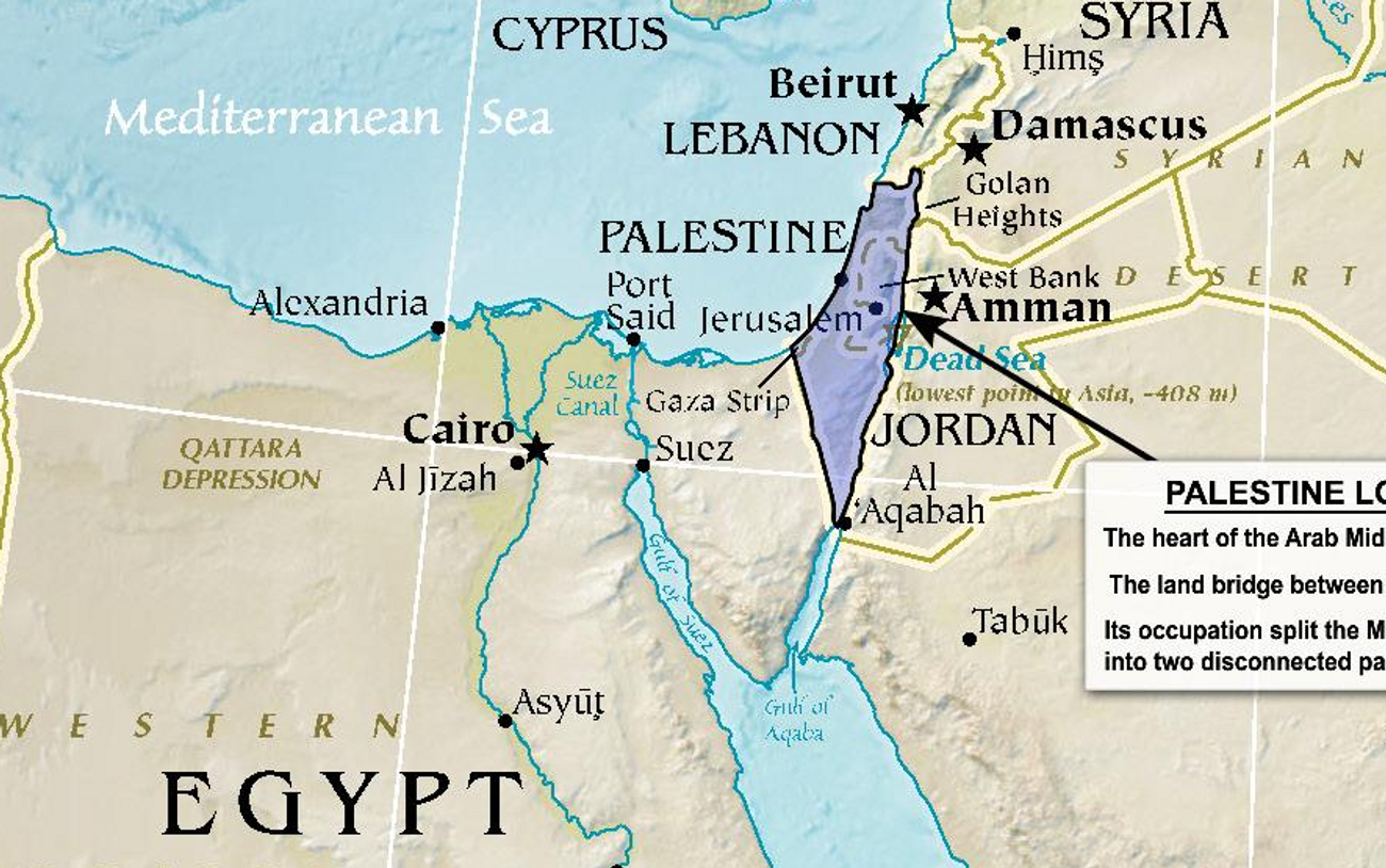 Globe Maker exclut Israël, mais inclut la "Palestine" sur la carte