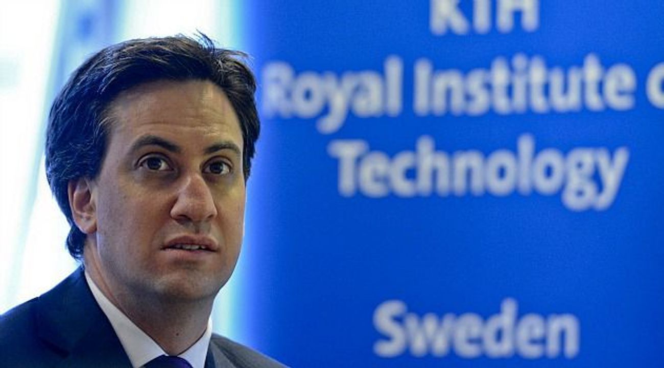 British Labour Leader Ed Miliband Vows To Back Israel and Protect Jewish Rites
