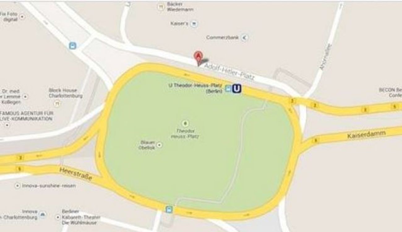Google s'excuse pour "Adolf-Hitler-Platz" sur la carte de Berlin