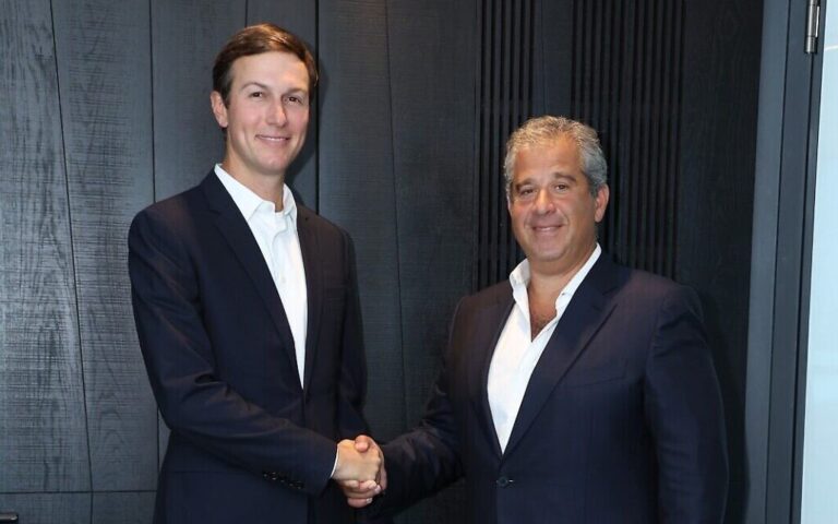 Le fonds de capital-investissement de Jared Kushner, soutenu par l'Arabie Saoudite, décroche son premier investissement en Israël