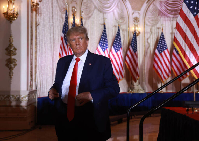 Former President Donald Trump on Nov. 15, 2022.