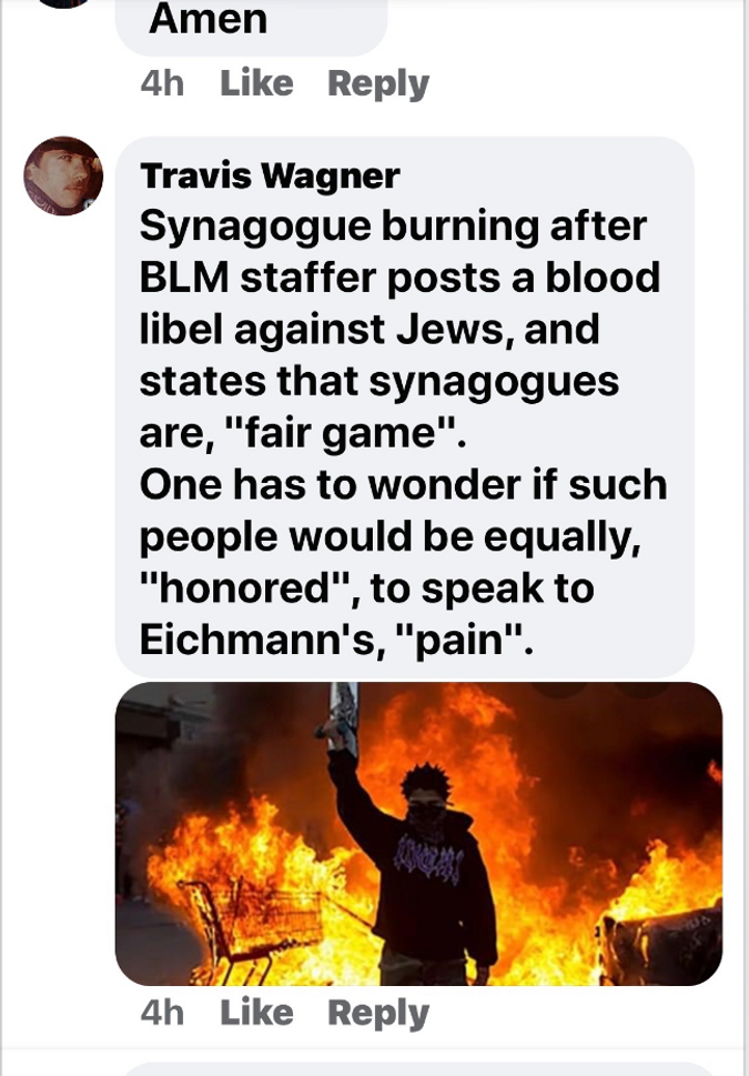 Les lecteurs ont retweeté cette image de Ha'aretz, pensant à tort qu'une synagogue était en feu.