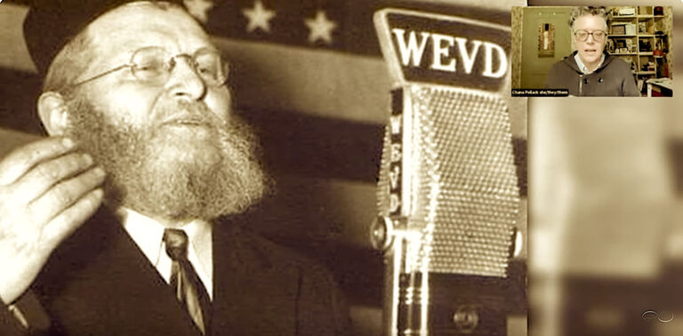 Nom de l'utilisateur : פּאָלאַקVidéo : Une conversation en yiddish avec Chana Pollack, archiviste de Forverts