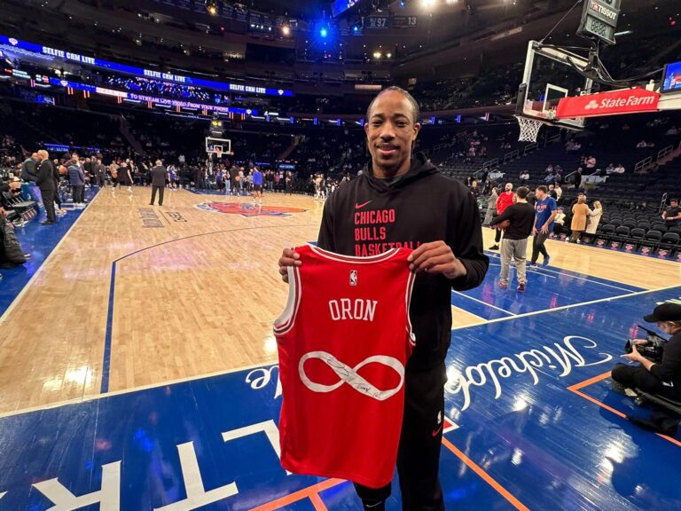 Pour un fan israélien des Chicago Bulls tué le 7 octobre, un dernier cadeau de l'attaquant vedette de cette équipe