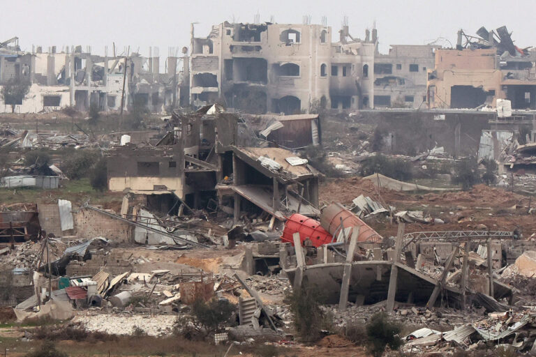 חורבן עזה (ליד) Dévastation à Gaza (poème)