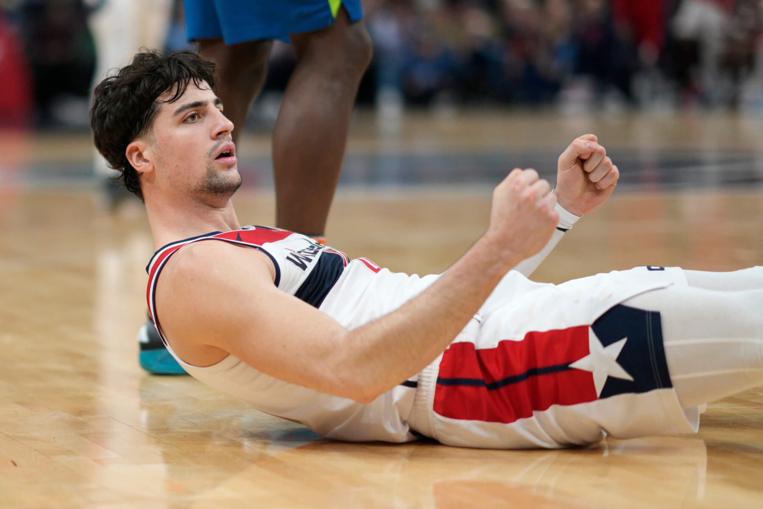 Deni Avdija, l'attaquant israélien des Washington Wizards, explose pour 43 points lors de sa soirée de carrière