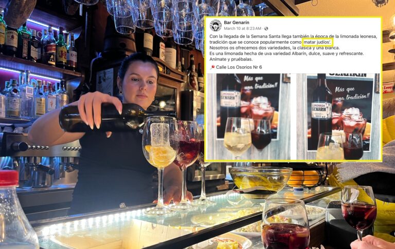 Dans la ville espagnole de León, les habitants célèbrent Pâques avec un cocktail « Tuer les Juifs »