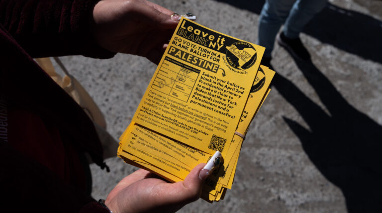 La campagne de protestation pro-palestinienne revendique le succès des primaires de New York, même si les chiffres exacts ne sont pas clairs