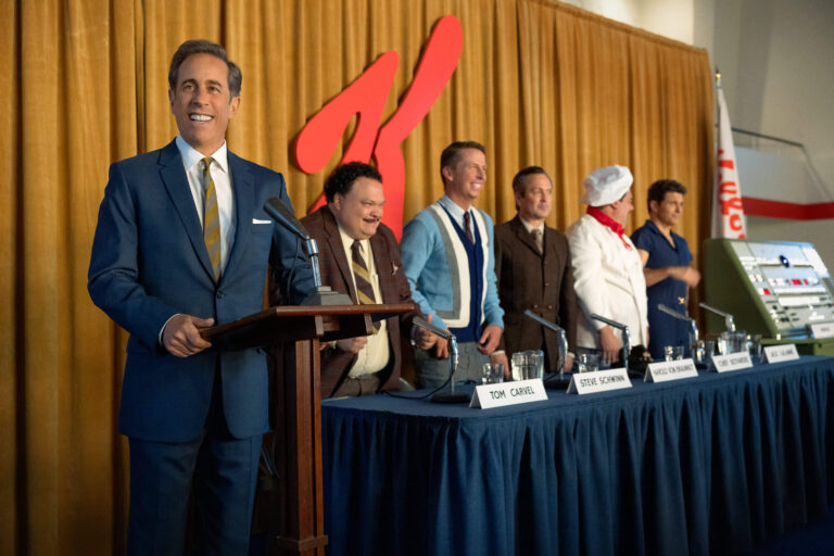 Dans "Unfrosted", Jerry Seinfeld joue avec sa nourriture