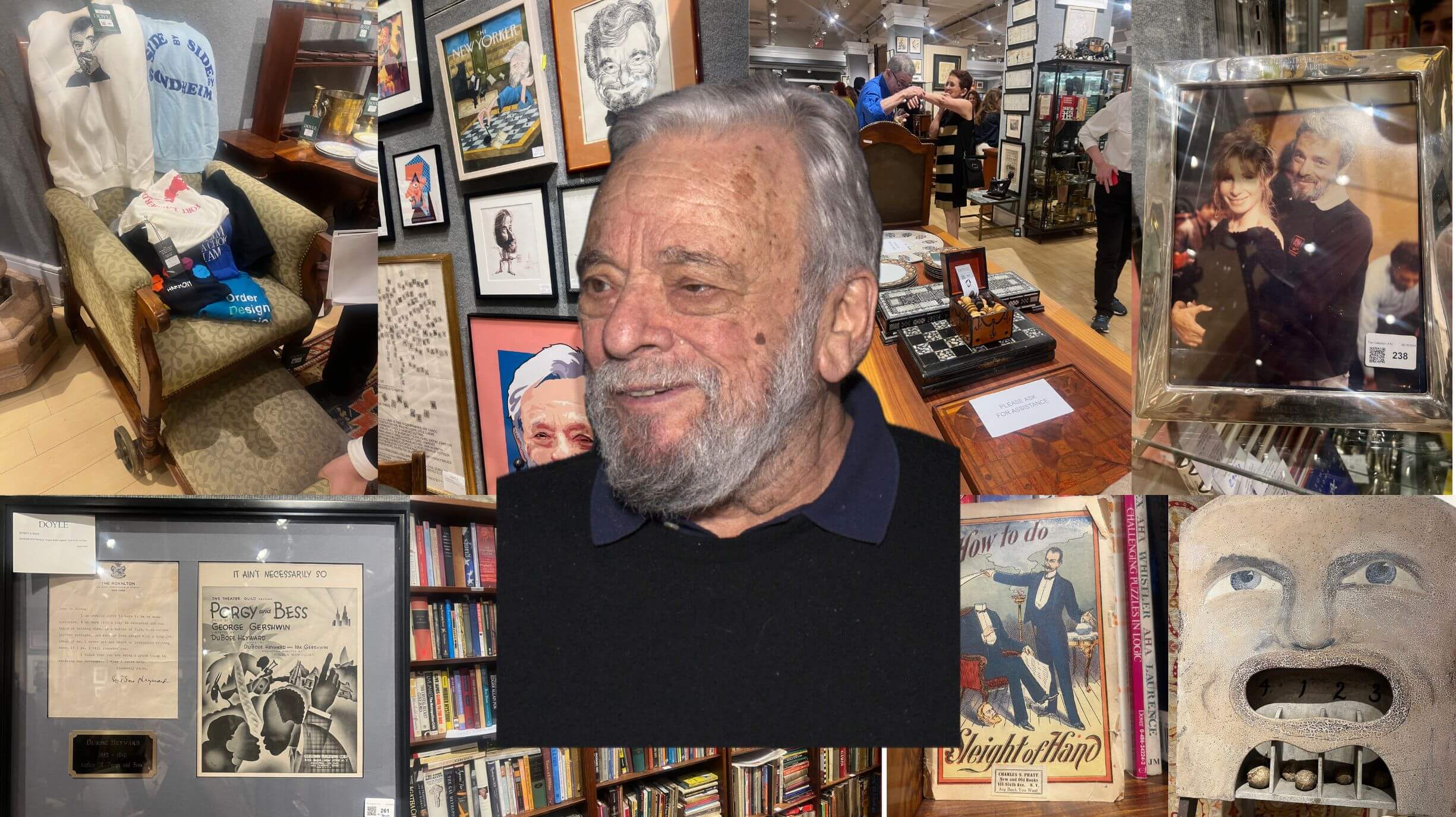 "Je n'ai pas vraiment accepté sa mort" - scènes de la vente immobilière de Stephen Sondheim