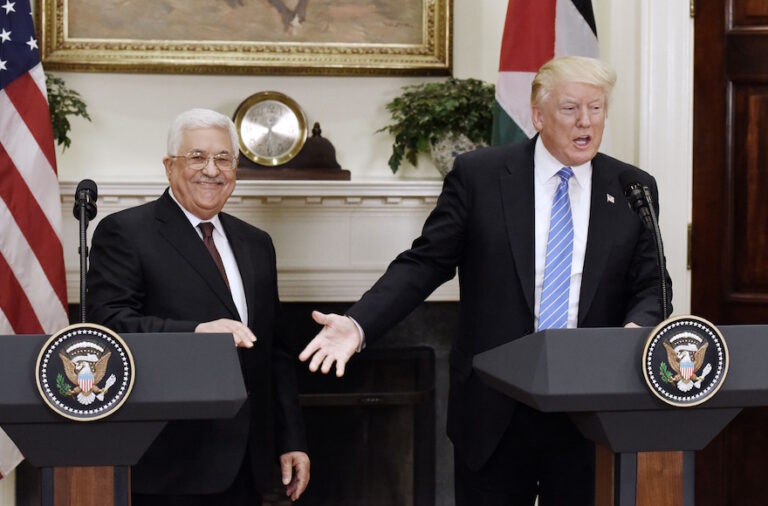 Trump Abbas
