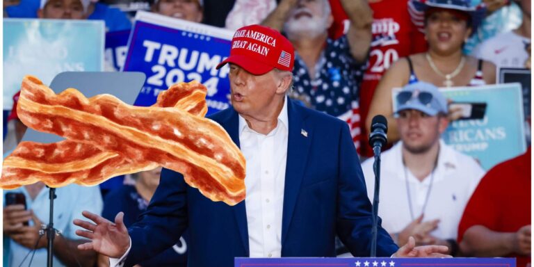 La remarque de Trump sur le bacon n'était pas casher, mais elle pourrait être juste