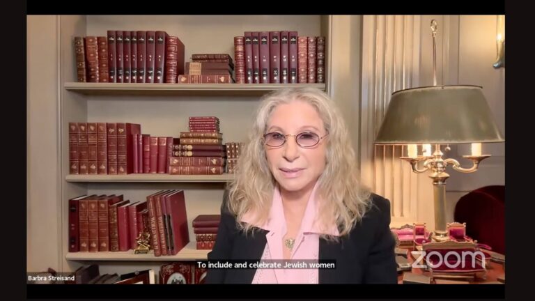 Barbra Streisand rejoint des milliers de personnes lors de la collecte de fonds virtuelle « Femmes juives pour Kamala » Un message de notre PDG et éditrice Rachel Fishman Feddersen
