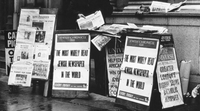 Des chroniqueurs démissionnent du Jewish Chronicle de Londres suite à des allégations selon lesquelles les informations sur Gaza ont été fabriquées Un message de notre PDG et éditrice Rachel Fishman Feddersen