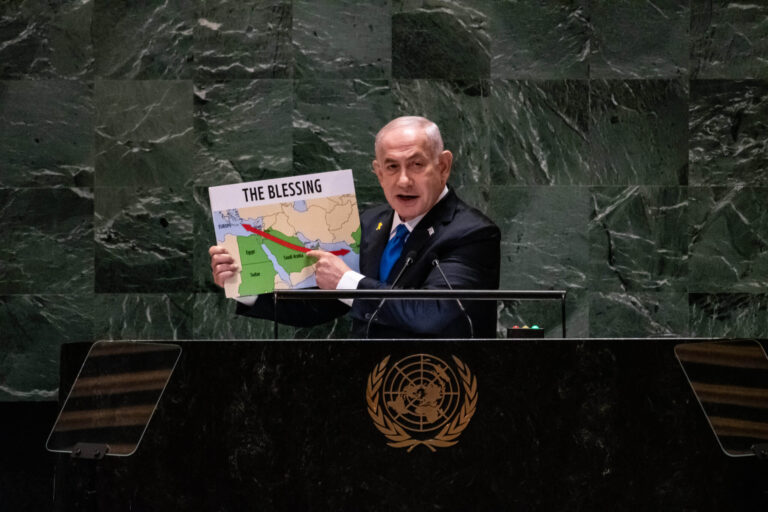 Netanyahu, qualifiant l'ONU d'antisémite, propose une vision de paix ancrée dans l'accord saoudien. Un message de notre PDG et éditrice Rachel Fishman Feddersen