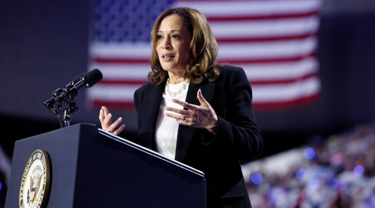Kamala Harris n'est pas d'accord avec la manifestante qui a crié au « génocide », selon sa campagne. Un message de notre PDG et éditrice Rachel Fishman Feddersen