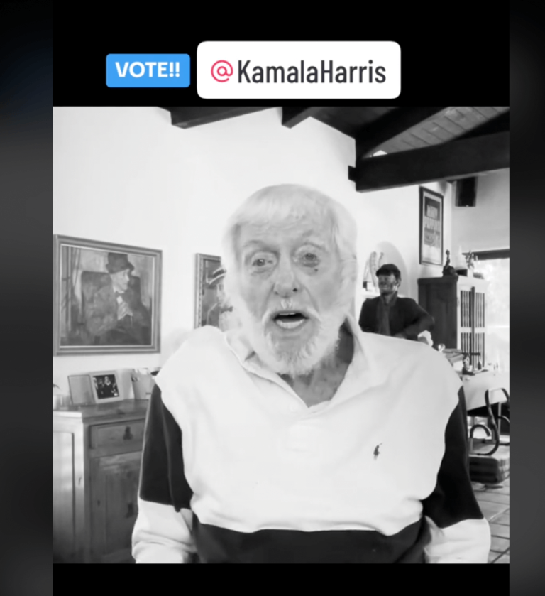 Citant Rod Serling – et, en quelque sorte, la Bible – Dick Van Dyke soutient Harris Un message de notre PDG et éditrice Rachel Fishman Feddersen
