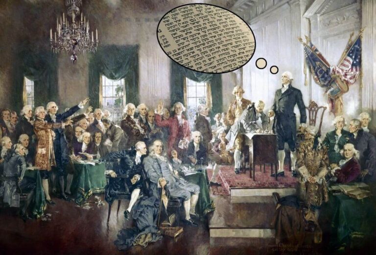 Le Talmud remplaçant la Constitution ? Un antisémite tweete et les Juifs se lancent dans la blague. Un message de notre PDG et éditrice Rachel Fishman Feddersen