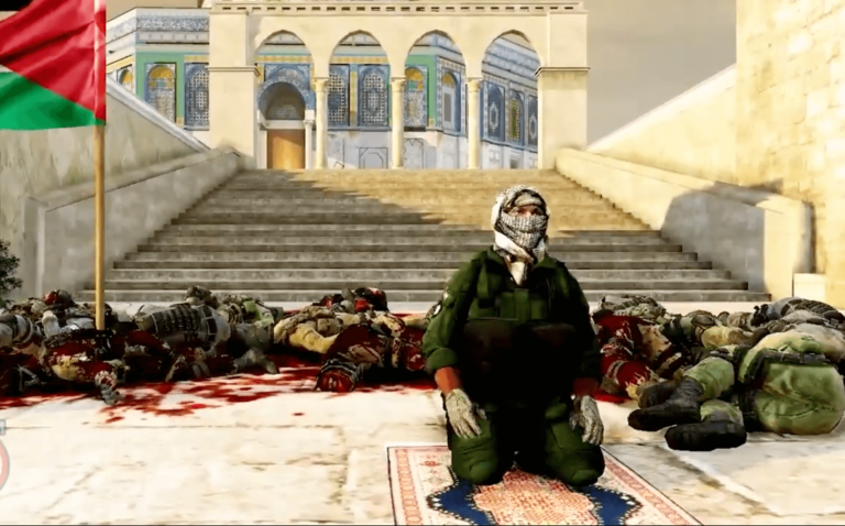 Ce jeu vidéo permet aux utilisateurs d'incarner des Palestiniens tuant des soldats de Tsahal le 7 octobre. Un message de notre éditrice et PDG Rachel Fishman Feddersen