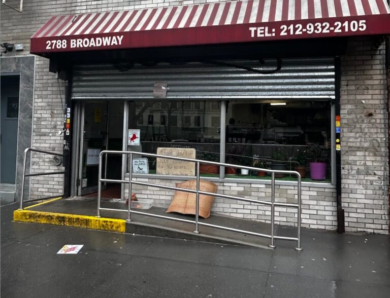 Une perte qui laisse un trou de la taille d'un bagel dans l'Upper West Side de Manhattan. Un message de notre éditrice et PDG Rachel Fishman Feddersen