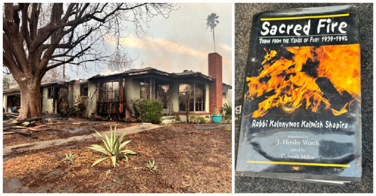 « Comme le buisson ardent » : le livre du rabbin survit à l'Holocauste – et à l'incendie de Los Angeles Un message de notre éditrice et PDG Rachel Fishman Feddersen