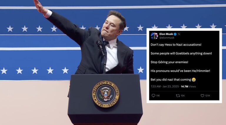 Elon Musk fait des blagues sur l'Holocauste après que Netanyahu l'a défendu comme « grand ami d'Israël ». Un message de notre éditrice et PDG Rachel Fishman Feddersen