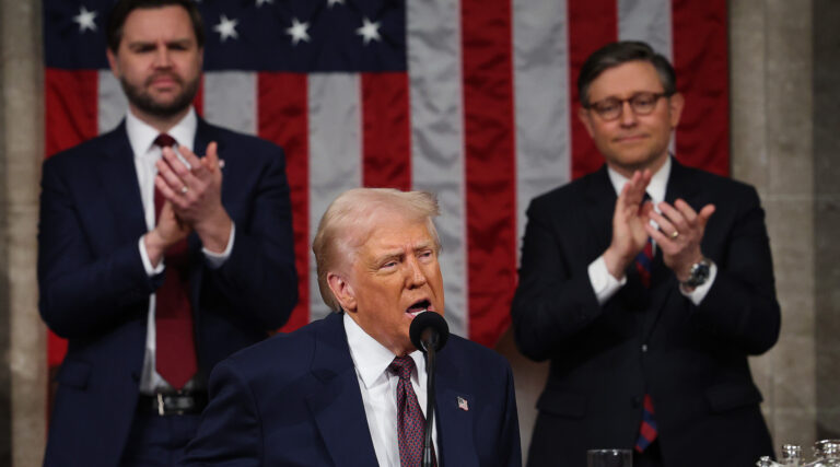 Israël, Gaza et otages sont juste mentionnés par l'adresse de Trump au congrès un message de notre éditeur et PDG Rachel Fishman Feddersen