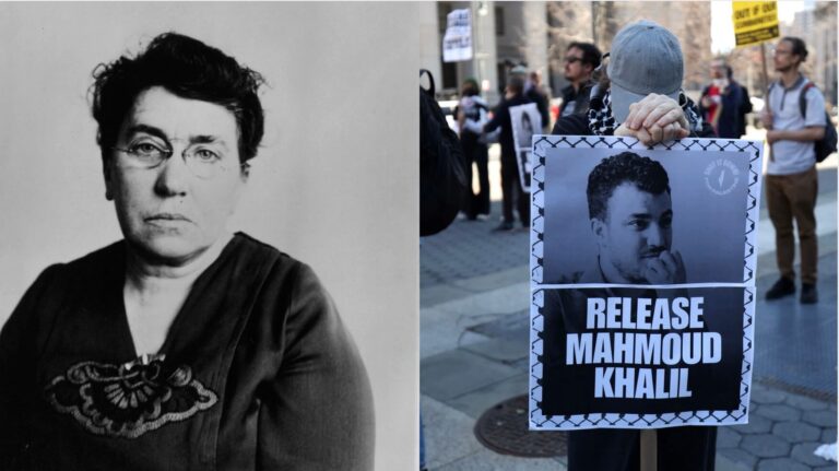Mahmoud Khalil est-il le nouvel Emma Goldman? Un message de notre éditeur et PDG Rachel Fishman Feddersen