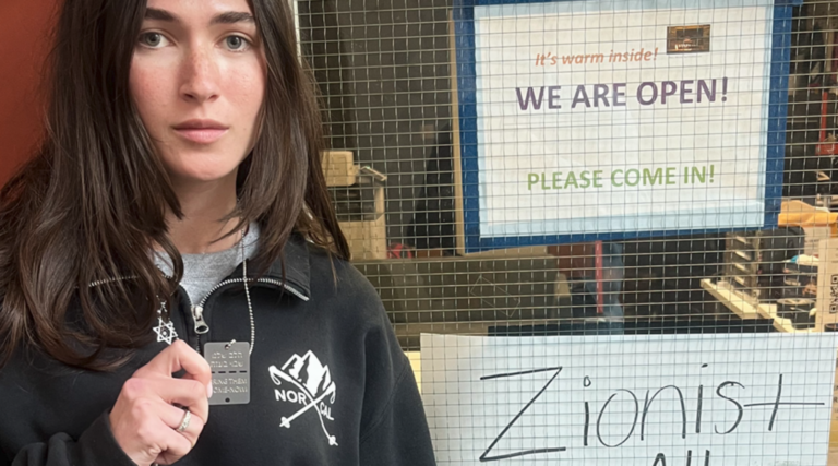 Tessa Veksler, an interviewee in the documentary “October 8.” (Briarcliff Entertainment)
