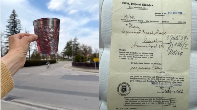 En Allemagne, une famille juive est réunie avec un objet de famille précieux - mais aussi un sentiment d'exil, l'attaquant est libre de lire, mais il n'est pas libre de produire