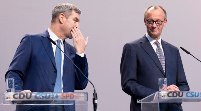 Les partis allemands forment un gouvernement qui exclut le parti de l'AFD et d'extrême droite qui inquiète de nombreux Juifs l'attaquant est libre de lire, mais il n'est pas libre de produire
