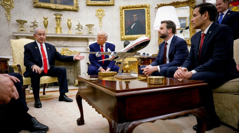 Rencontre avec Netanyahu, Trump flotte à nouveau la proposition pour nous de prendre le contrôle de Gaza l'attaquant est libre de lire, mais il n'est pas libre de produire